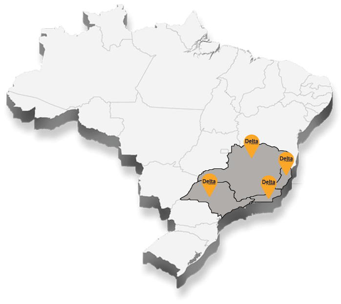 Mapa Representantes Delta